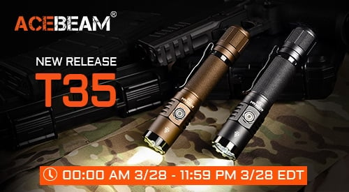 New Product Release丨ACEBEAM Introduces Compact Tactical Flashlight T35